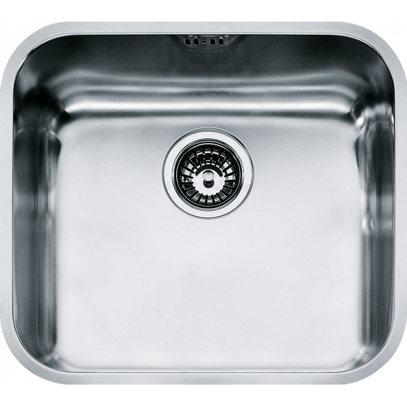 Franke Galassia GAX 110-45 Undermount 1 Bowl Stainless Steel Kitchen Sink — dimensions drawing