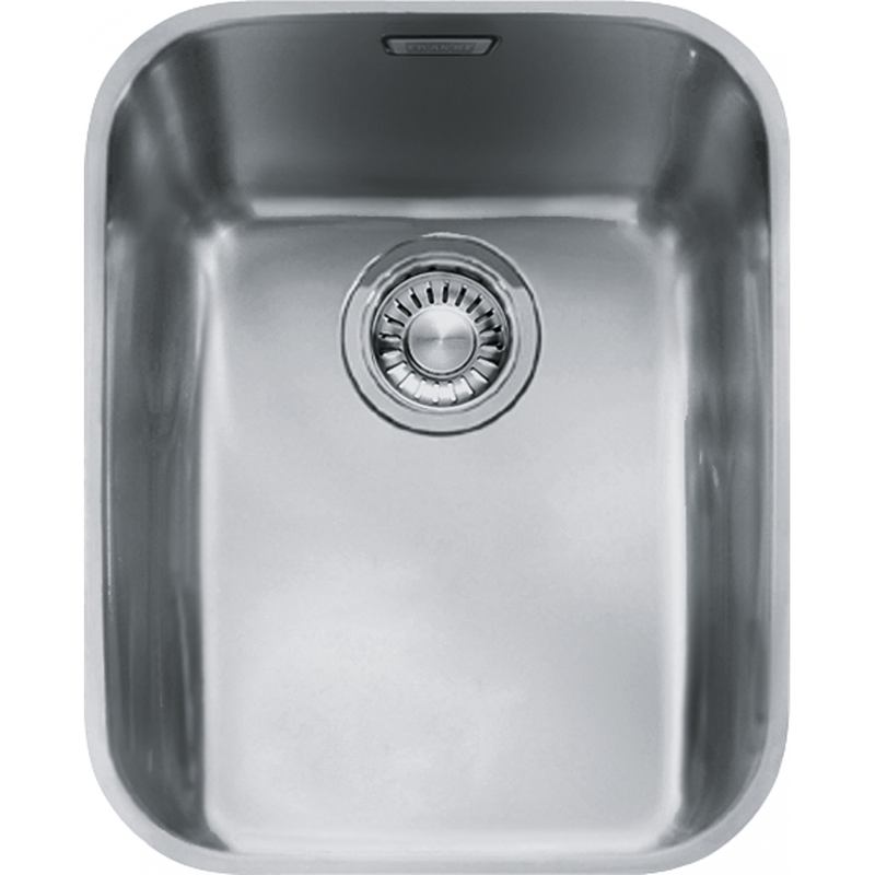 Franke Ariane ARX 110-35 Undermount 1 Bowl Stainless Steel Kitchen Sink — dimensions drawing