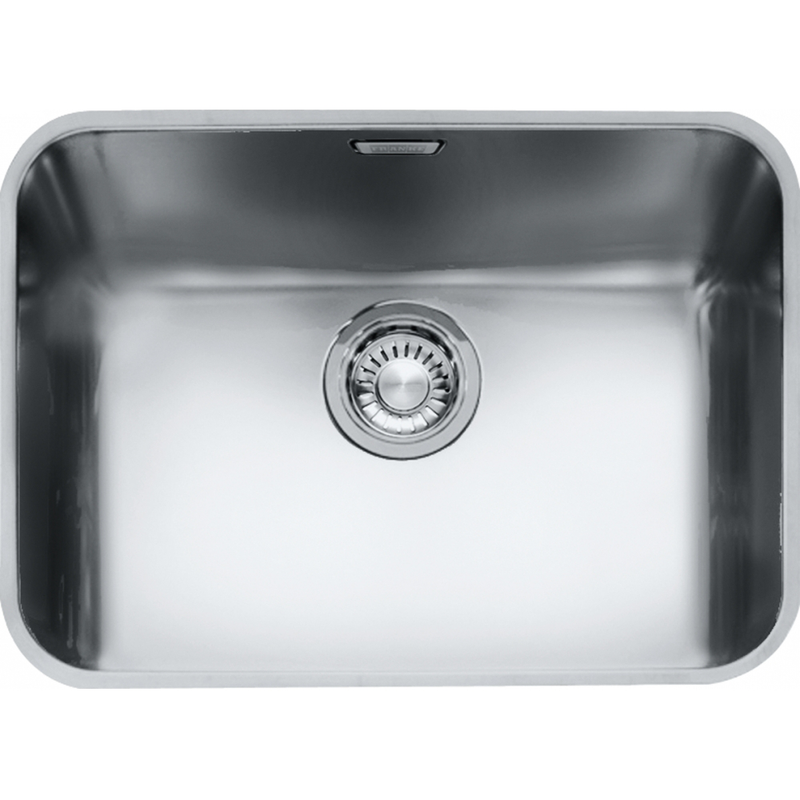 Franke Largo LAX 110-50 Undermount 1 Bowl Stainless Steel Kitchen Sink — dimensions drawing