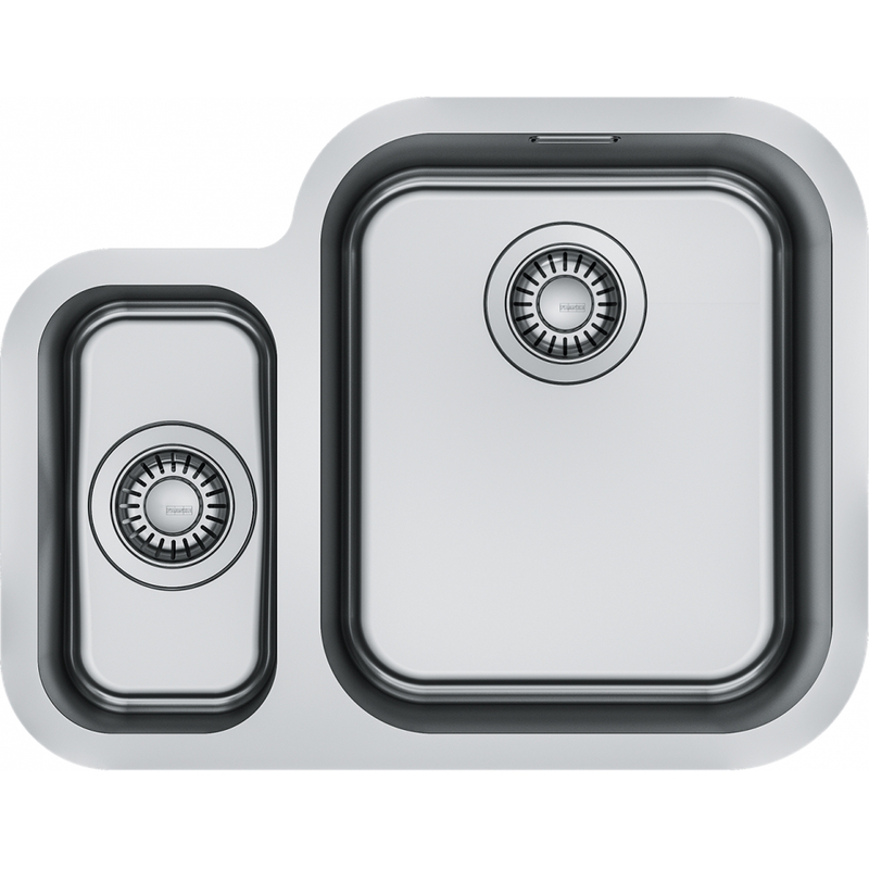 Franke Smart SRX 160 Undermount 1.5 Bowl Stainless Steel Kitchen Sink LH — dimensions drawing