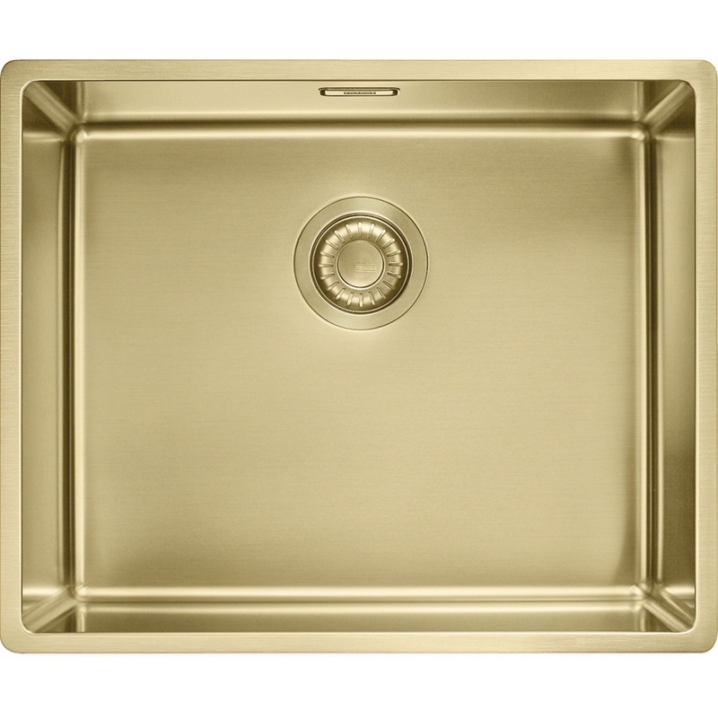Franke Mythos Masterpiece BXM 210/110-50 1 Bowl Gold Stainless Steel Sink — dimensions drawing