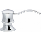 Franke Augusta Classic Soap Dispenser Chrome Brass Kitchen Sink 112.0713.264 — dimensions drawing