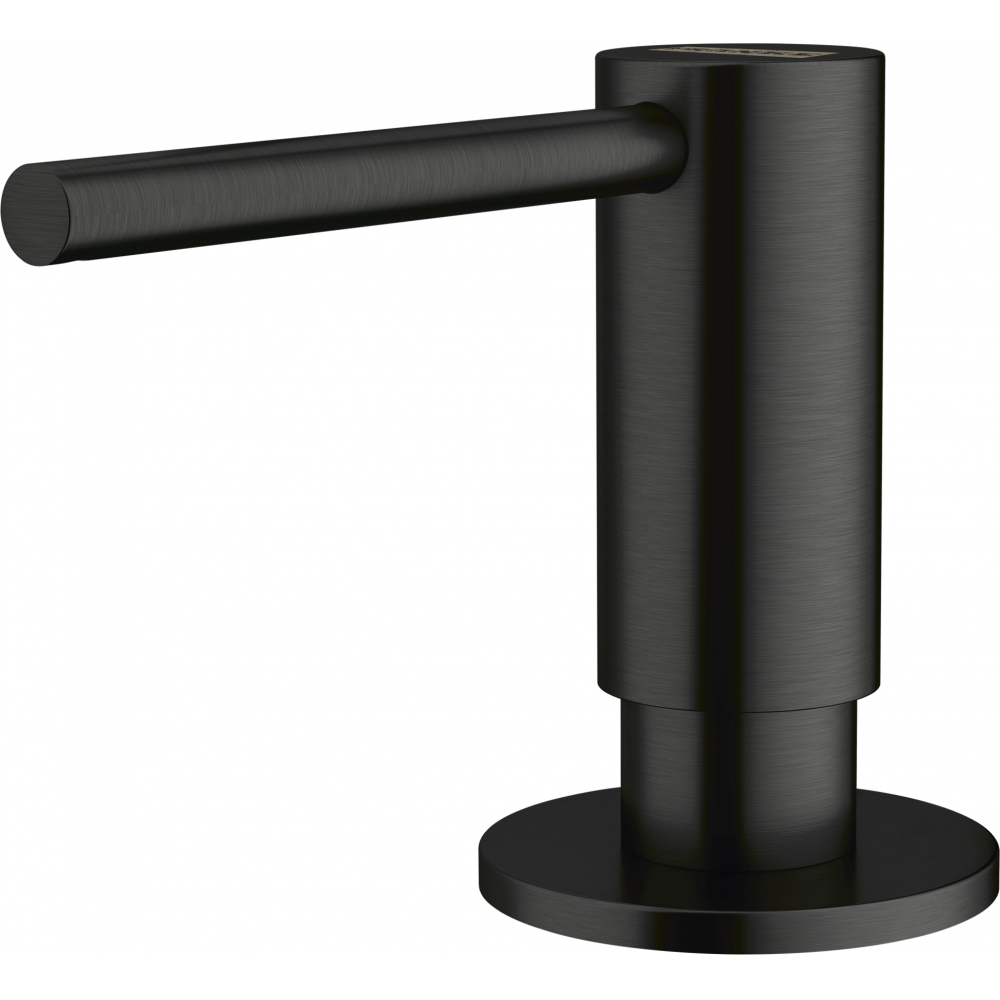 Franke Atlas Neo Soap Dispenser Industrial Black Stainless Steel Kitchen — dimensions drawing