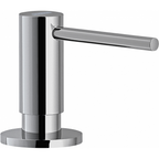 Franke Active Plus Soap Dispenser Chrome Brass Kitchen Sink Accessory — dimensions drawing