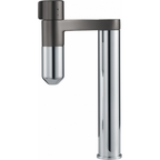 Franke Vital Capsule Filter Tap Chrome Gunmetal Brass Kitchen L-Spout — dimensions drawing