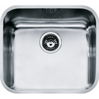 Franke Galassia GAX 110-45 Undermount 1 Bowl Stainless Steel Kitchen Sink — dimensions drawing