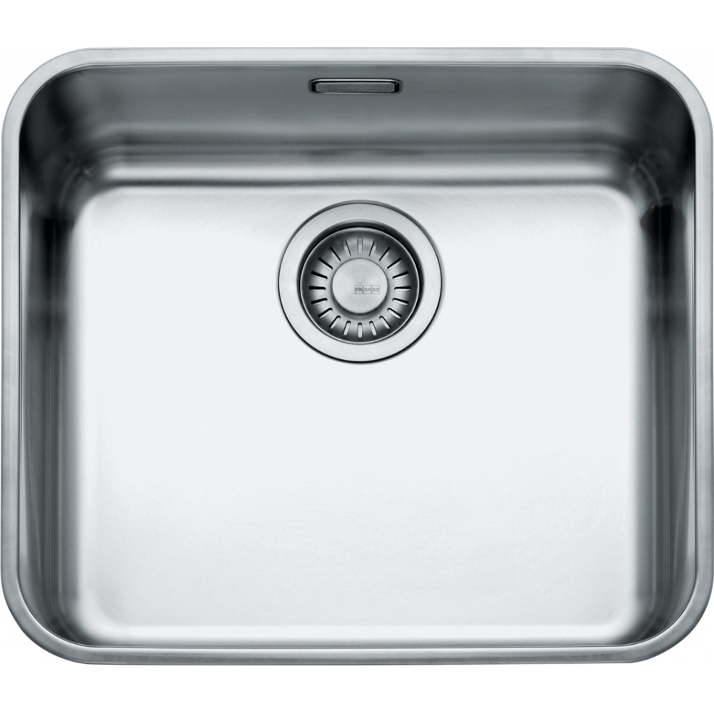 Franke Largo LAX 110-45 Undermount 1 Bowl Stainless Steel Kitchen Sink — dimensions drawing