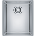 Franke Maris MRX 110-34 Undermount 1 Bowl Stainless Steel Kitchen Sink — dimensions drawing