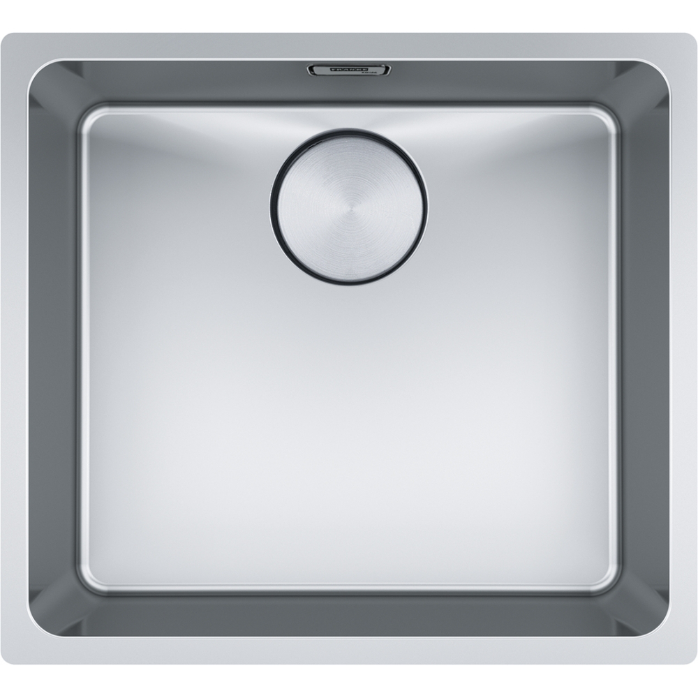 Franke Mythos MYX 110-45 Undermount 1 Bowl Stainless Steel Kitchen Sink — dimensions drawing
