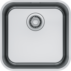 Franke Smart SRX 110-40 Undermount 1 Bowl Stainless Steel Kitchen Sink — dimensions drawing