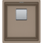 Franke Kubus KNG 110-37 Granite Undermount 1 Bowl Oyster Kitchen Sink — dimensions drawing