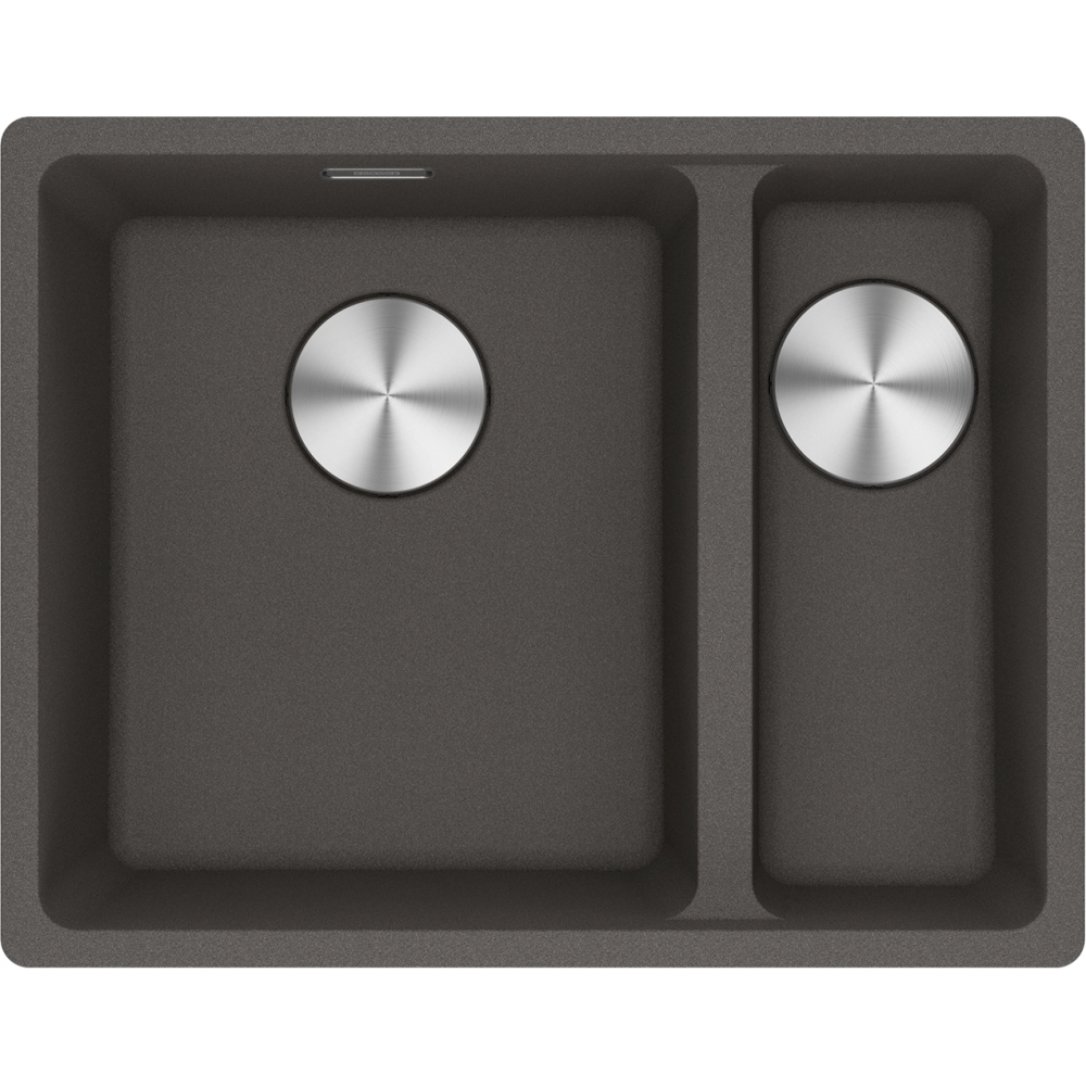 Franke Maris MRG 160 Granite Undermount 1.5 Bowl Slate Grey Sink RHSB — dimensions drawing