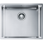 Franke Box BXX 110-50 Undermount 1 Bowl Stainless Steel Kitchen Sink — dimensions drawing