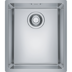Franke Maris MRX 210-34 Undermount 1 Bowl Stainless Steel Kitchen Sink — dimensions drawing