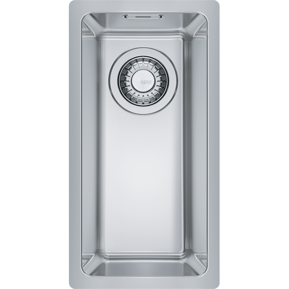 Franke Maris MRX 210-19 Undermount 1 Bowl Stainless Steel Kitchen Sink — dimensions drawing
