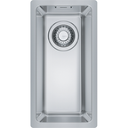 Franke Maris MRX 210-19 Undermount 1 Bowl Stainless Steel Kitchen Sink — dimensions drawing