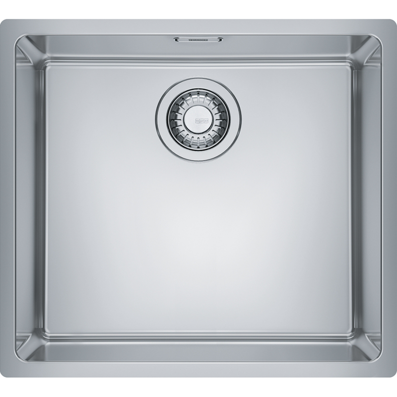 Franke Maris MRX 210-45 Undermount 1 Bowl Stainless Steel Kitchen Sink — dimensions drawing