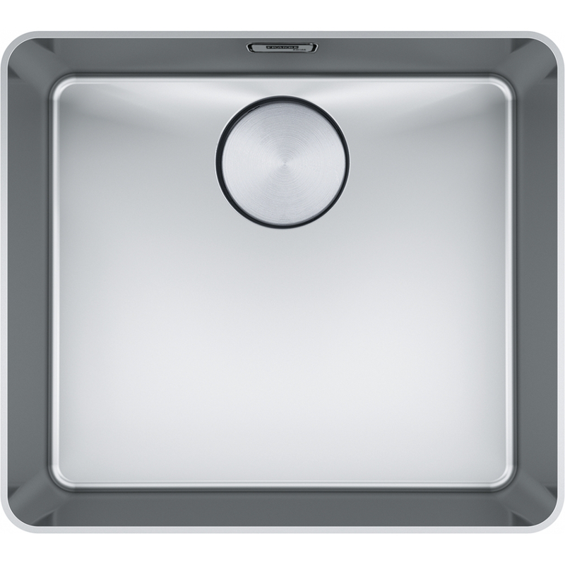 Franke Mythos MYX 210-45 Undermount 1 Bowl Stainless Steel Kitchen Sink — dimensions drawing