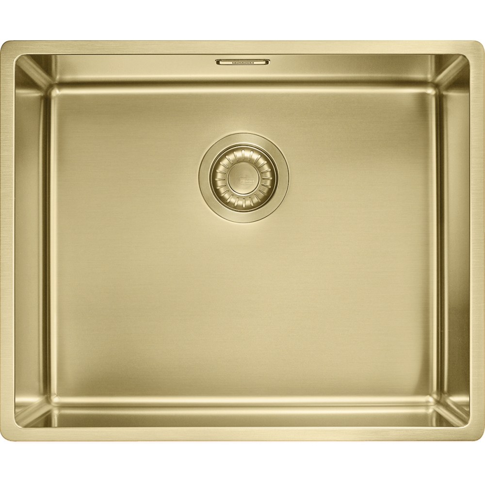 Franke Mythos Masterpiece BXM 210/110-50 1 Bowl Gold Stainless Steel Sink — dimensions drawing
