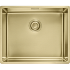 Franke Mythos Masterpiece BXM 210/110-50 1 Bowl Gold Stainless Steel Sink — dimensions drawing