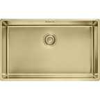 Franke Mythos Masterpiece BXM 210/110-68 1 Bowl Gold Stainless Steel Sink — dimensions drawing