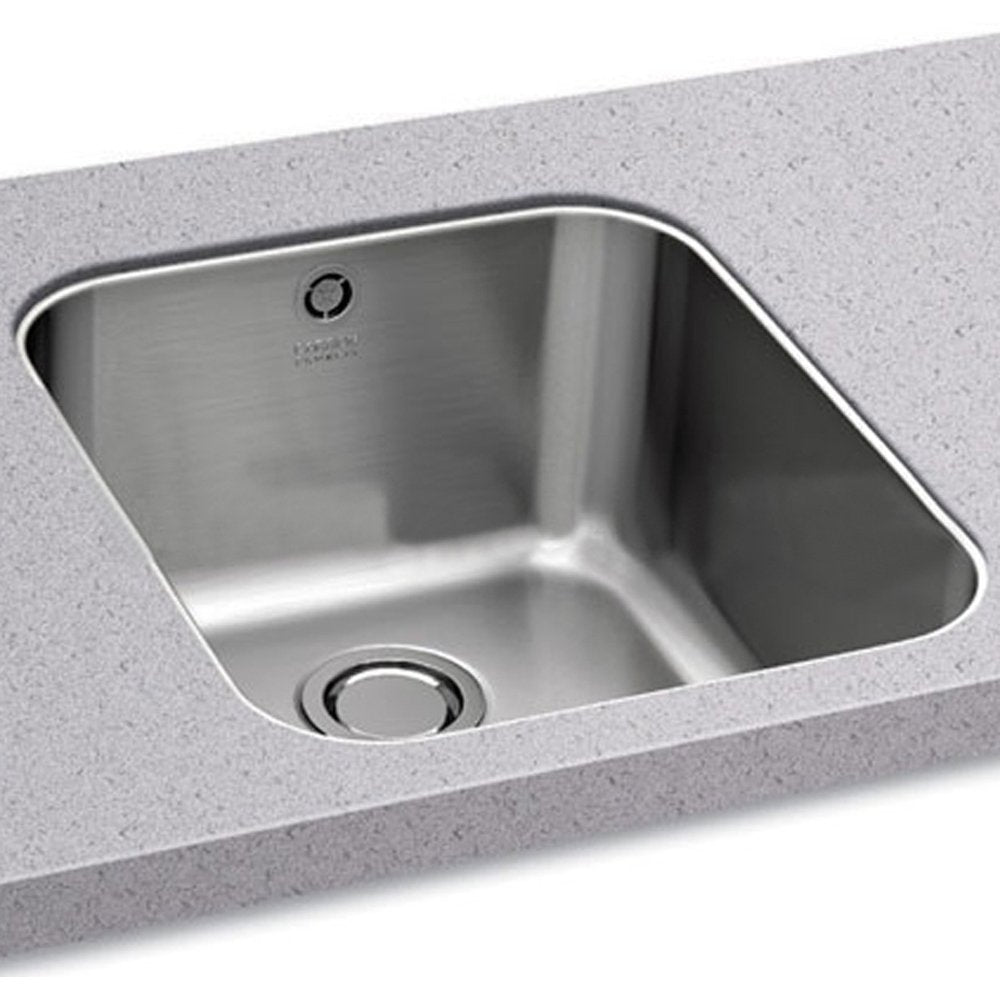 Carron Phoenix Ibis 100U Undermount 1 Bowl Stainless Steel Kitchen Sink