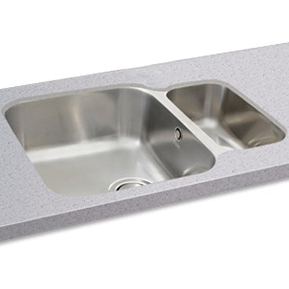 Carron Phoenix Zeta 150U Undermount 1.5 Bowl Stainless Steel Kitchen Sink