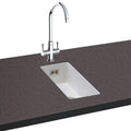 Carron Phoenix Waterford 50 Ceramic 0.5 Bowl Glacier Undermount Kitchen Sink