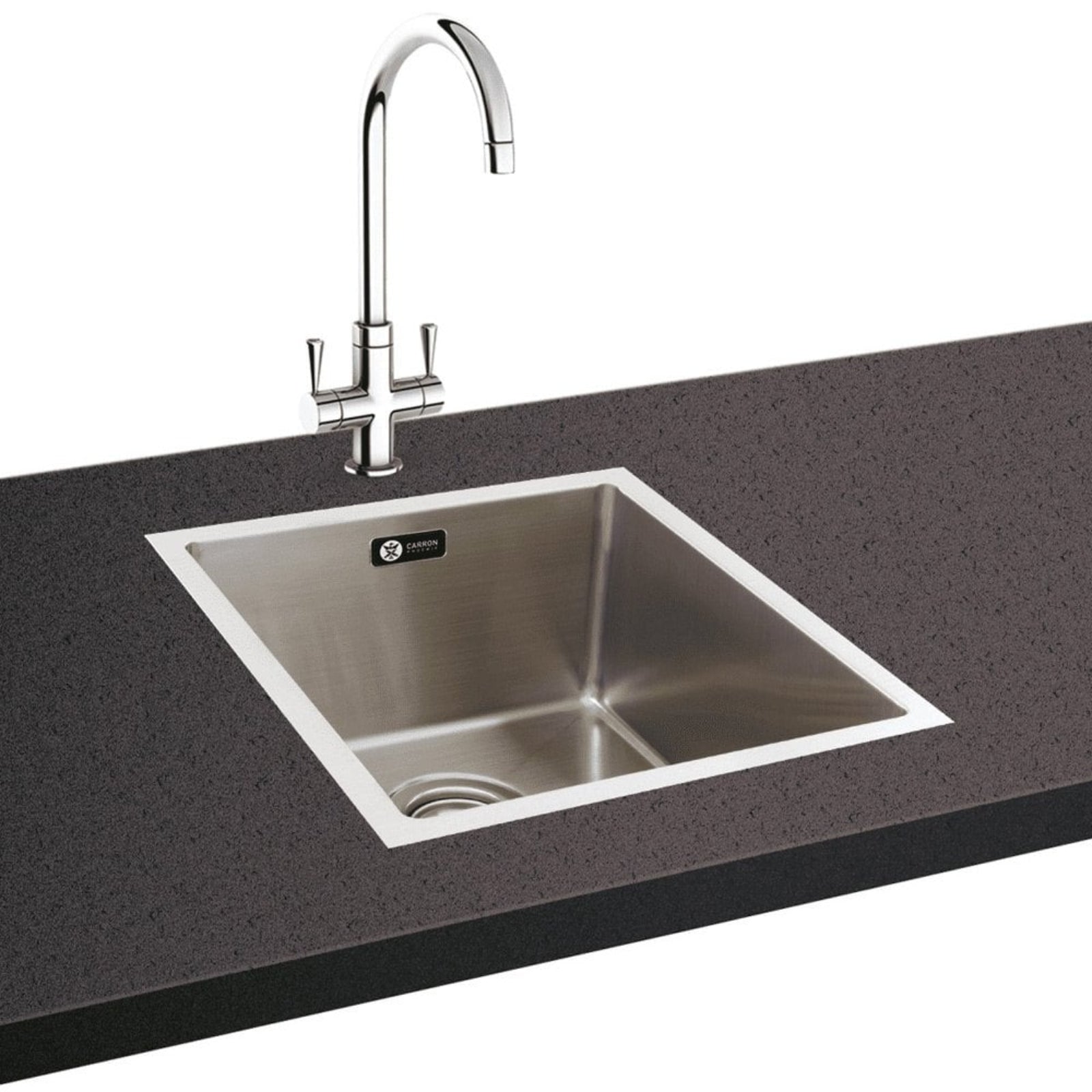 Carron Phoenix Deca 100 Inset Undermount 1 Bowl Stainless Steel Kitchen Sink