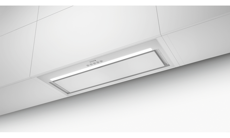 Franke Box EVO FBFE White Matt 70cm Built-In Cooker Hood LED 305.0670.686 — dimensions drawing