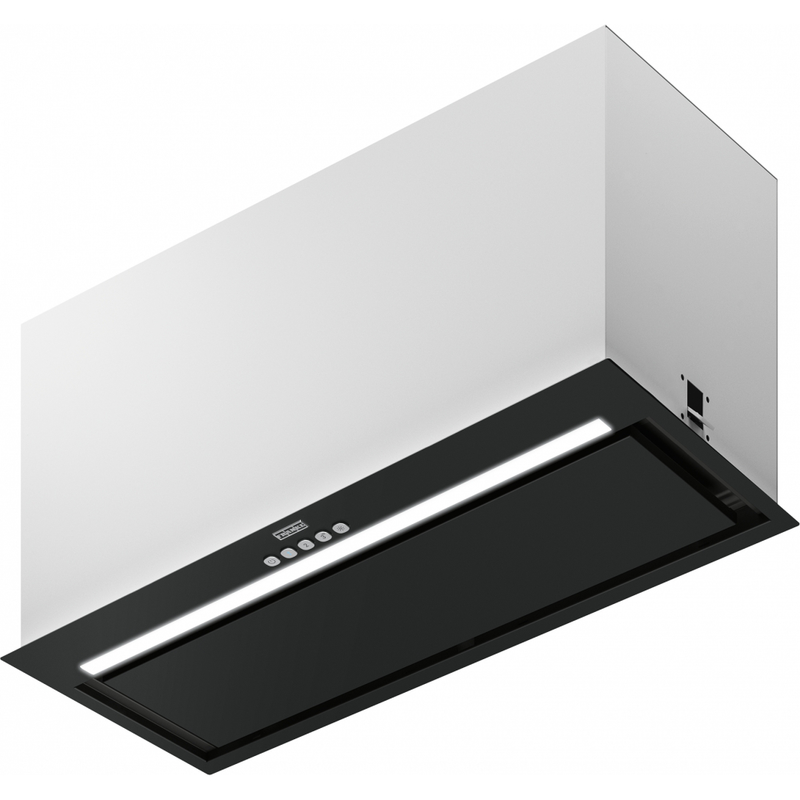 Franke Box EVO FBFE Matt Black 70cm Built-In Cooker Hood LED 305.0670.687 — dimensions drawing