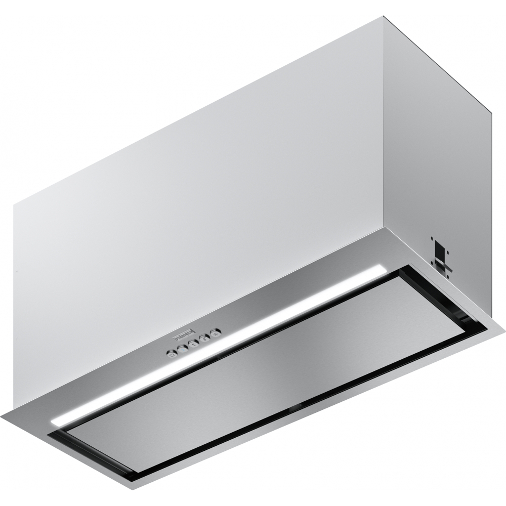 Franke Box EVO FBFE Stainless Steel 70cm Under Cabinet Cooker Hood 305.0675.746 — dimensions drawing