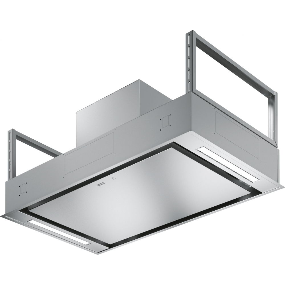 Franke AQ Sense FCAS A90 XS Island Ceiling Cooker Hood 90cm Stainless Steel — dimensions drawing
