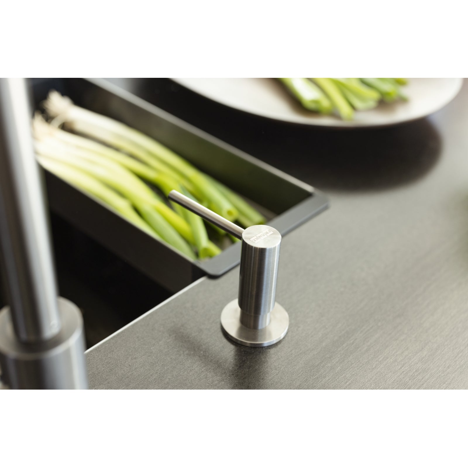 Franke Atlas Neo Soap Dispenser Anthracite Stainless Steel PVD Kitchen