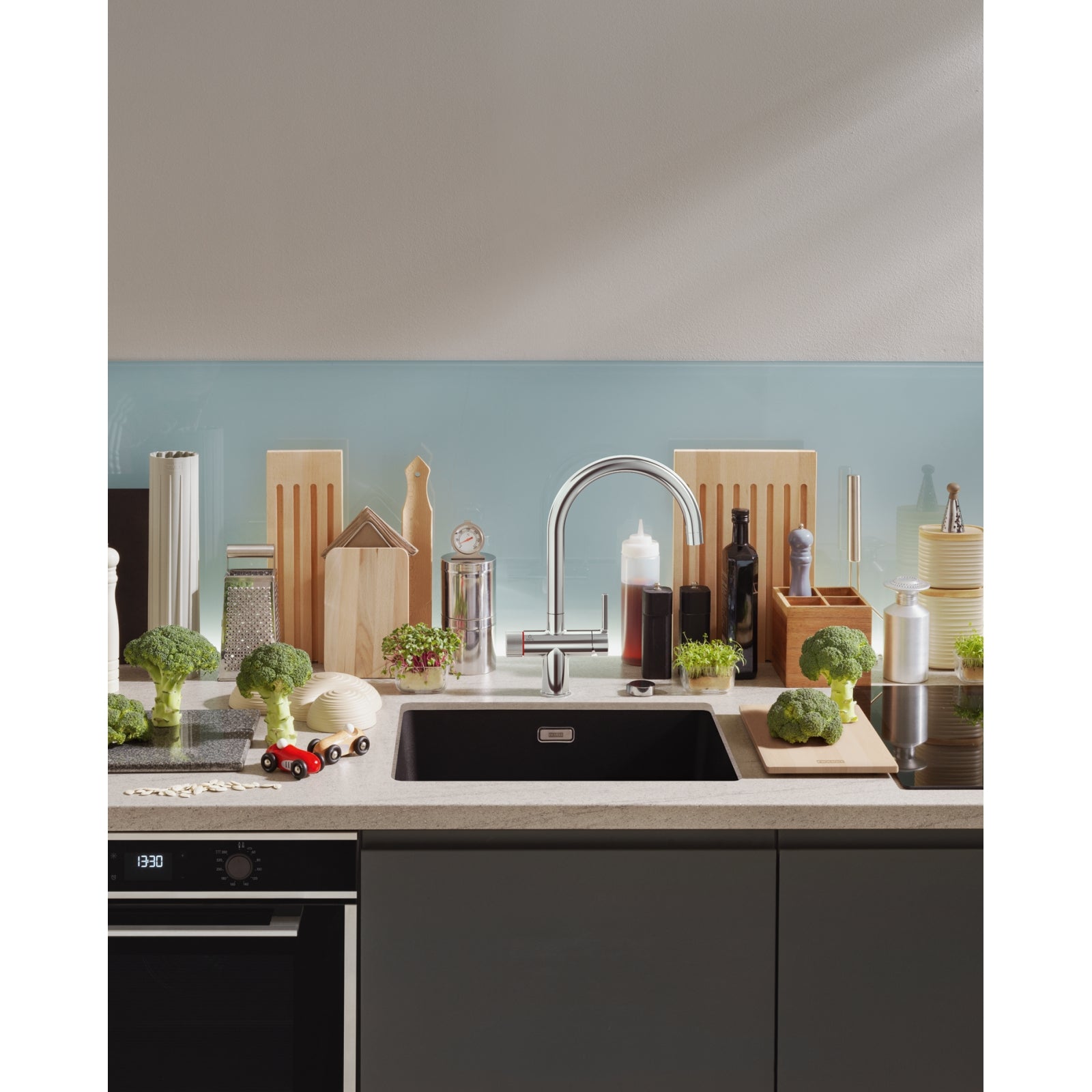 Franke Maris Water Hub 3-in-1 Mechanical Boiling Tap Chrome 4L Kitchen