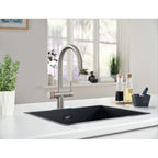 Franke Maris Water Hub 3-in-1 Mechanical Boiling Tap Decor Steel 4L