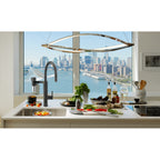 Franke Vital Capsule 3-in-1 Filter Tap Industrial Black Brass Kitchen