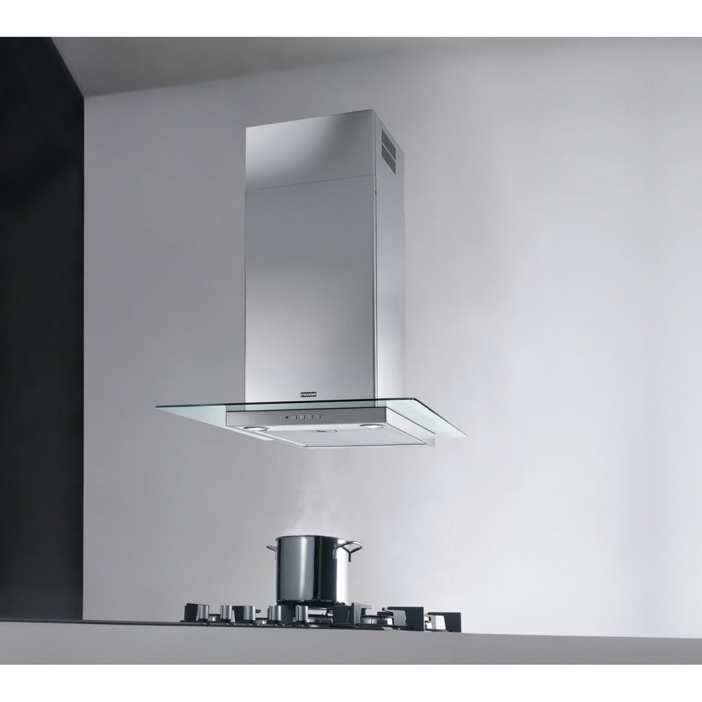 Franke T-Glass Nice 60 FGL 625 Cooker Hood Wall Mounted 60cm Stainless Steel