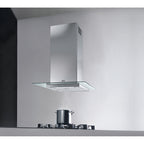Franke T-Glass Nice 60 FGL 625 Cooker Hood Wall Mounted 60cm Stainless Steel
