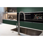 Franke Mythos Masterpiece Stainless Steel Pull Down Spray Kitchen Tap 466mm