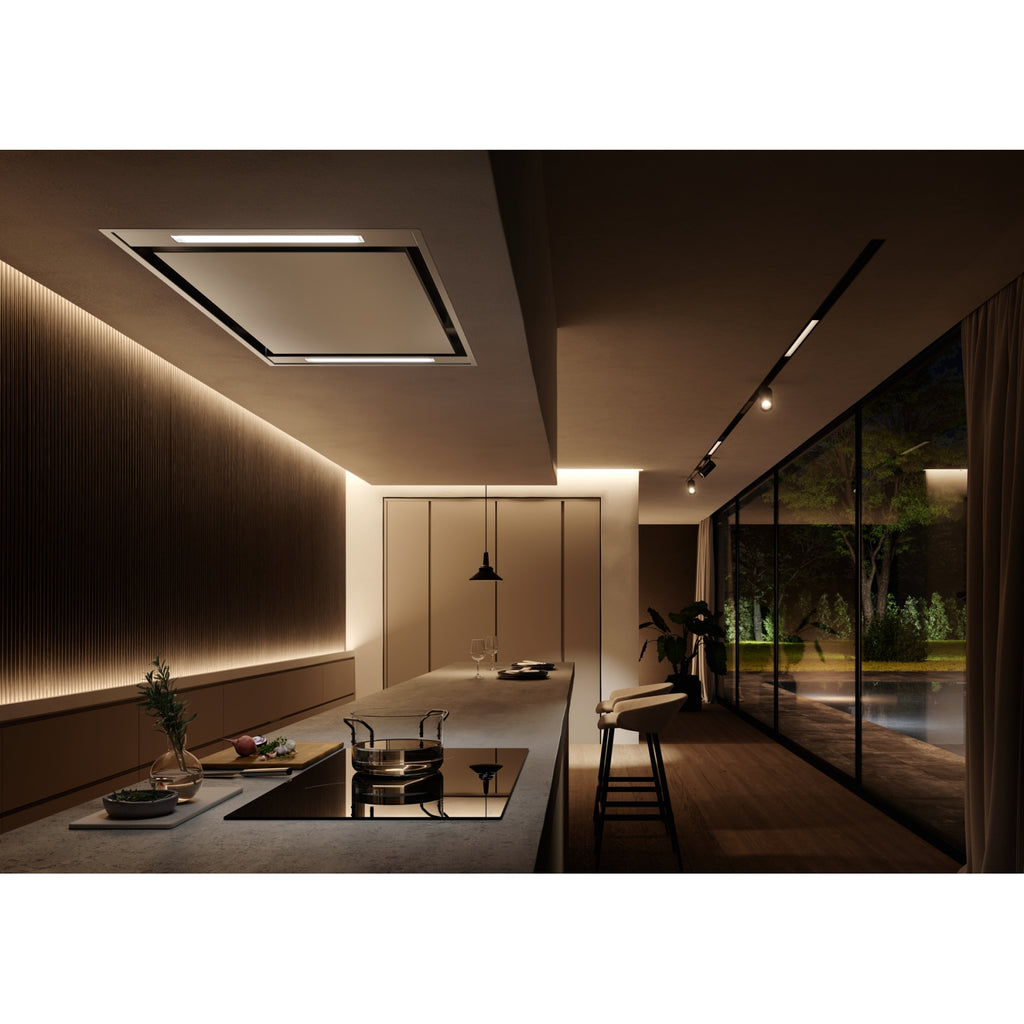Franke AQ Sense FCAS A90 XS Island Ceiling Cooker Hood 90cm Stainless Steel