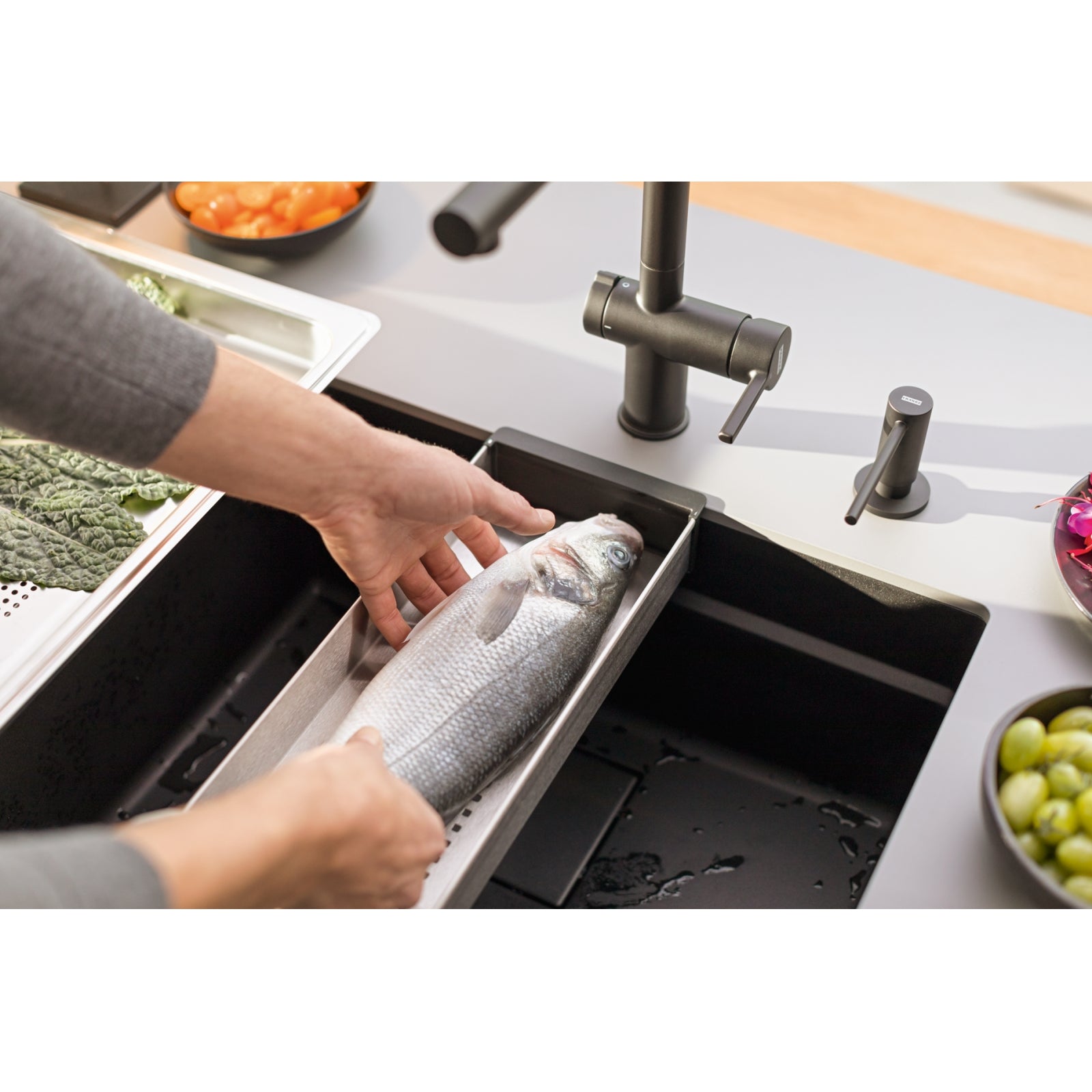 Franke Mythos Strainer Bowl Stainless Steel 156x417mm Kitchen Sink 112.0066.060