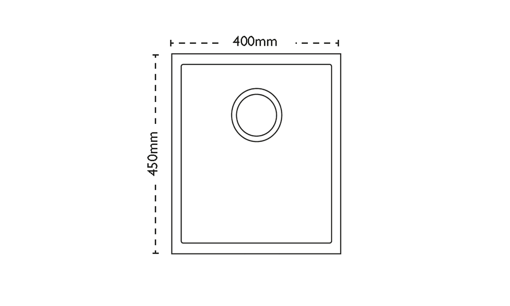 Carron Phoenix Deca 100 Inset Undermount 1 Bowl Stainless Steel Kitchen Sink
