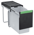 Carron Phoenix Linea 130 Kitchen Waste Bin 1x30L Pull Out Cabinet Door