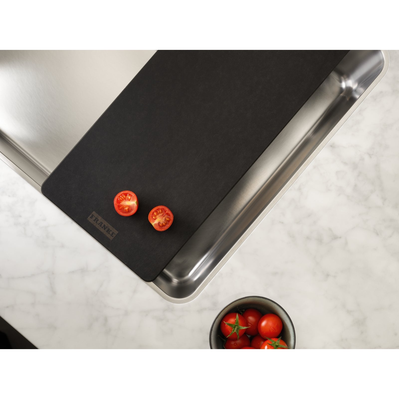 Franke Mythos MYX Chopping Board Slate Grey Paperstone Kitchen Sink