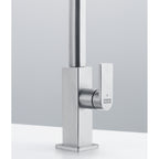 Franke Mythos Stainless Steel Pull Out Nozzle Kitchen Tap L-Spout 348mm