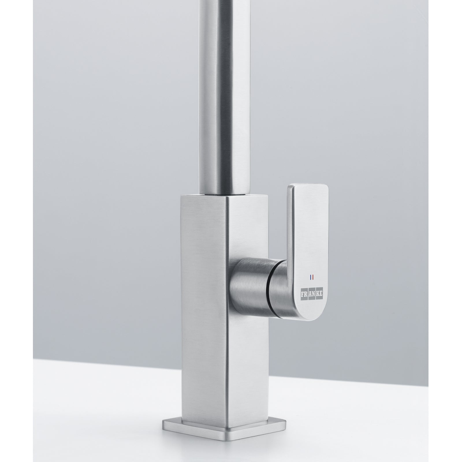 Franke Mythos Stainless Steel Pull Out Nozzle Kitchen Tap L-Spout 348mm