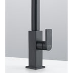 Franke Mythos Industrial Black Pull Out Nozzle Kitchen Tap L-Spout 348mm