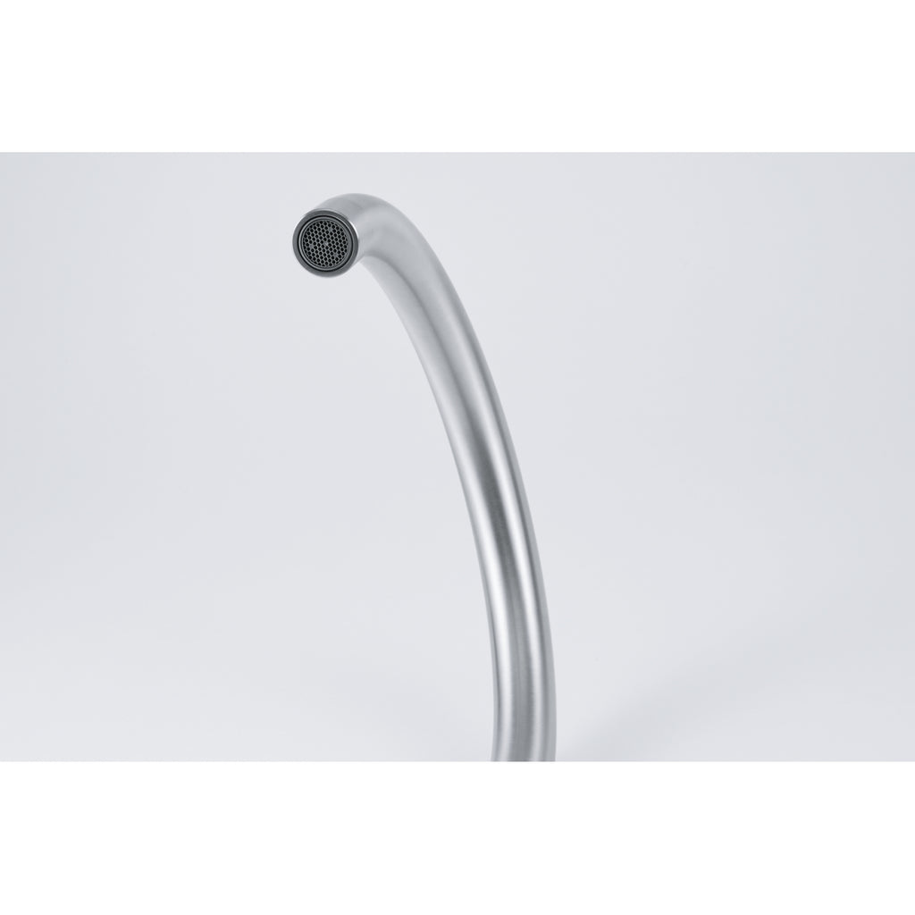 Franke Eos Neo Copper Pull Down Spray Kitchen Tap Stainless Steel J-Spout