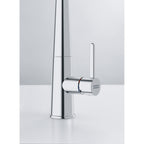 Franke Icon Pull Out Kitchen Tap Double Jet Shower Chrome Brass 355mm
